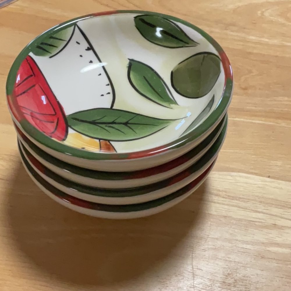Set of 4 like new sauce bowls by The Pampered chef. - Picture 4 of 5